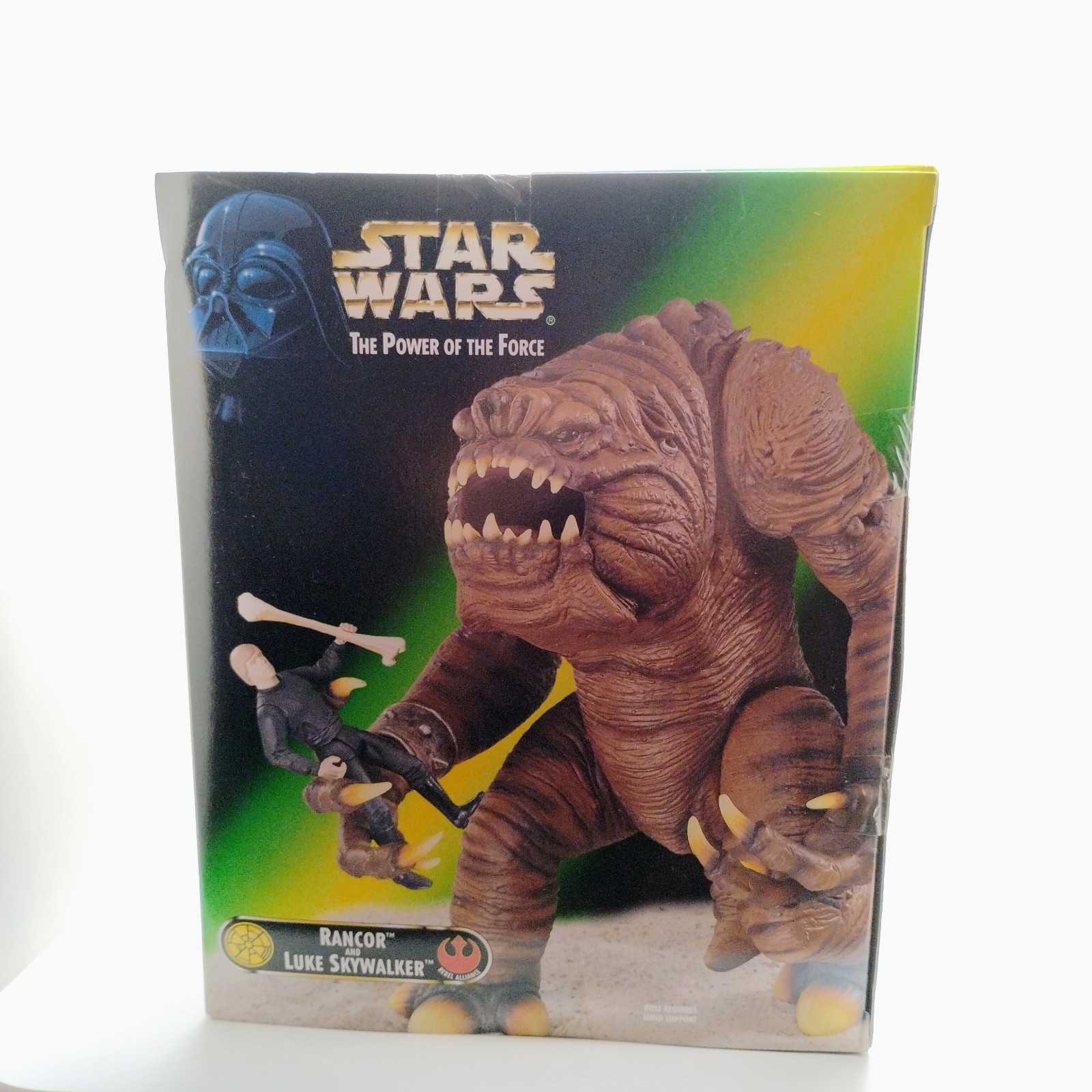 1998 Kenner Star Wars POTF Rancor & Luke Skywalker 69771 Complete Sealed Boxed 