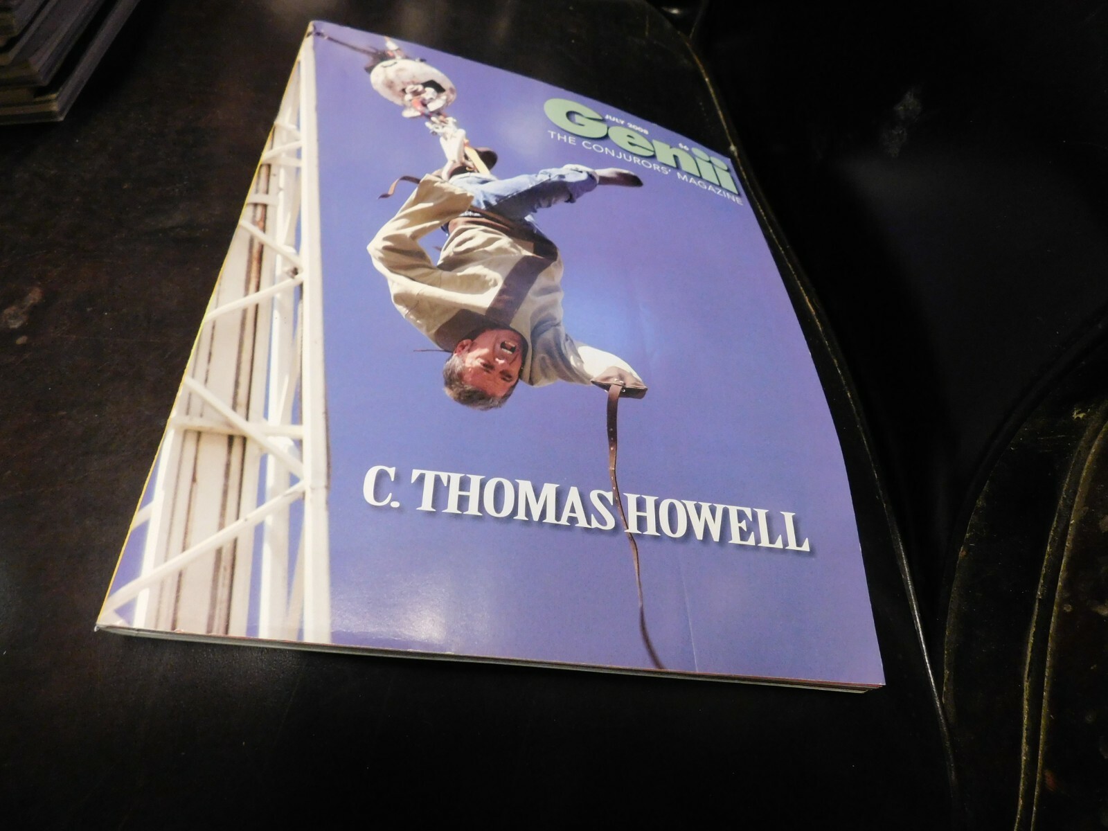 Genii Magic Magazine For Magicians July 2008 C. Thomas Howell