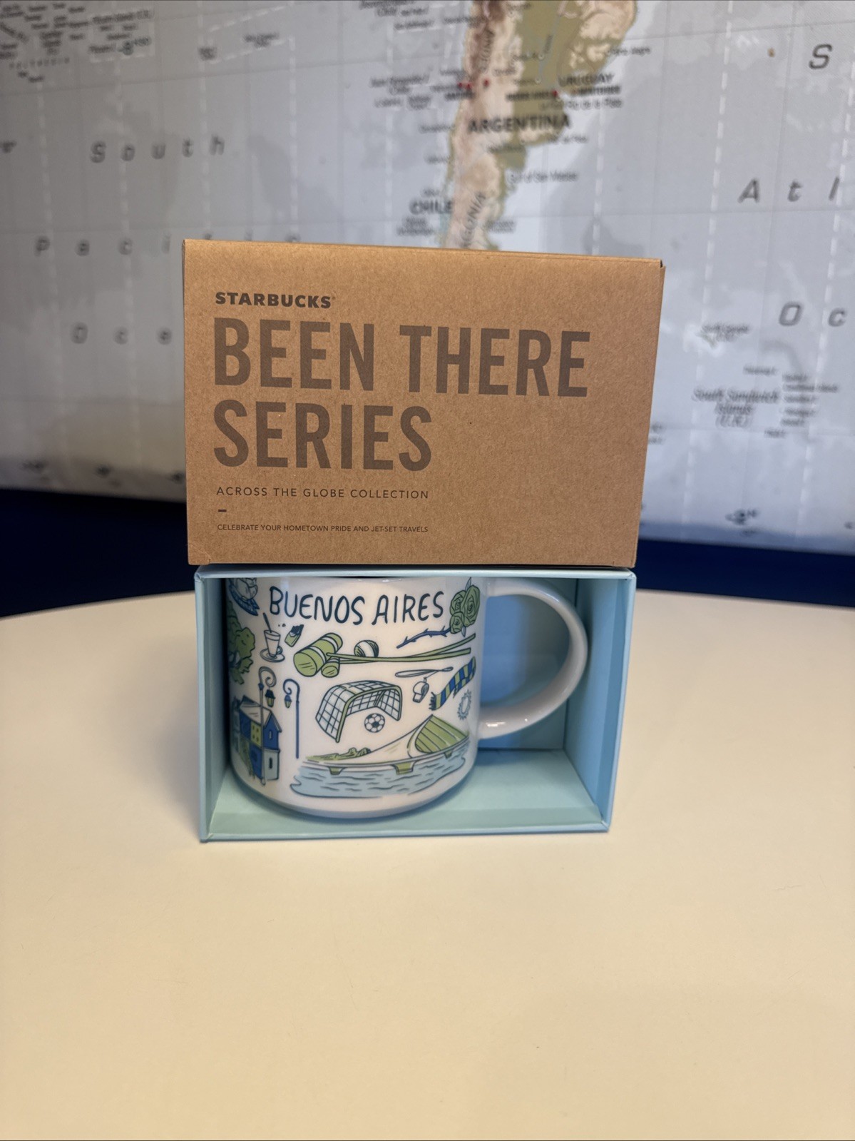 Starbucks Buenos Aires Been There Series 14oz Mug Argentina 2019 Box SKU
