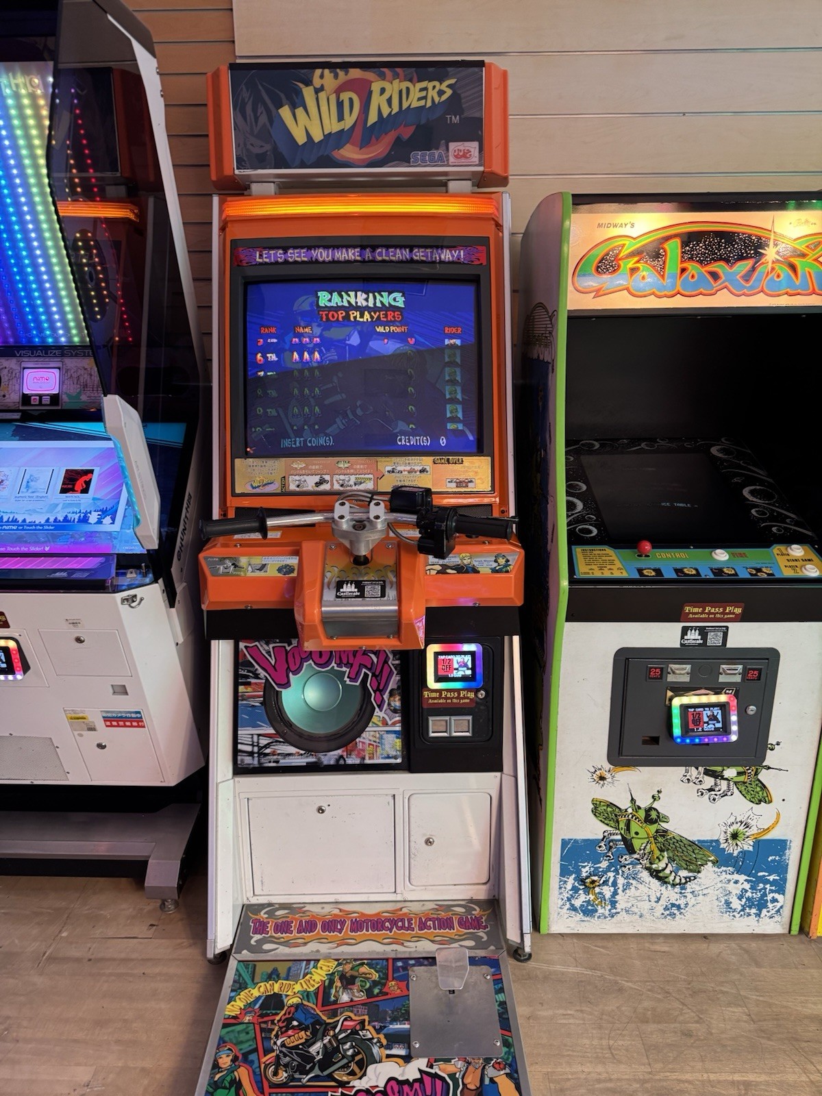 Wild Riders Import Arcade Game From SEGA
