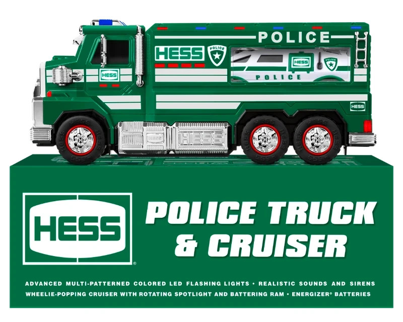 2023 Hess Anniversary Edition Police SUV Truck & Cruiser Car Set Boxed