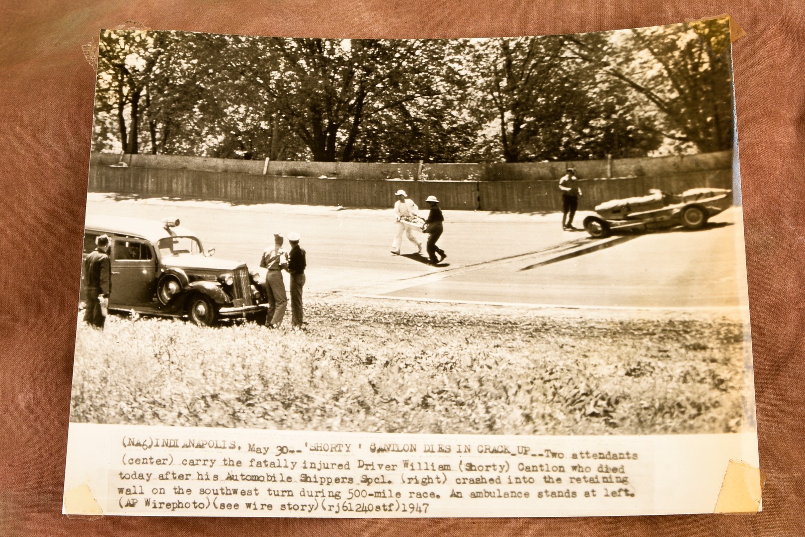 1947 Indianapolis 500 Fatal Crash of William 