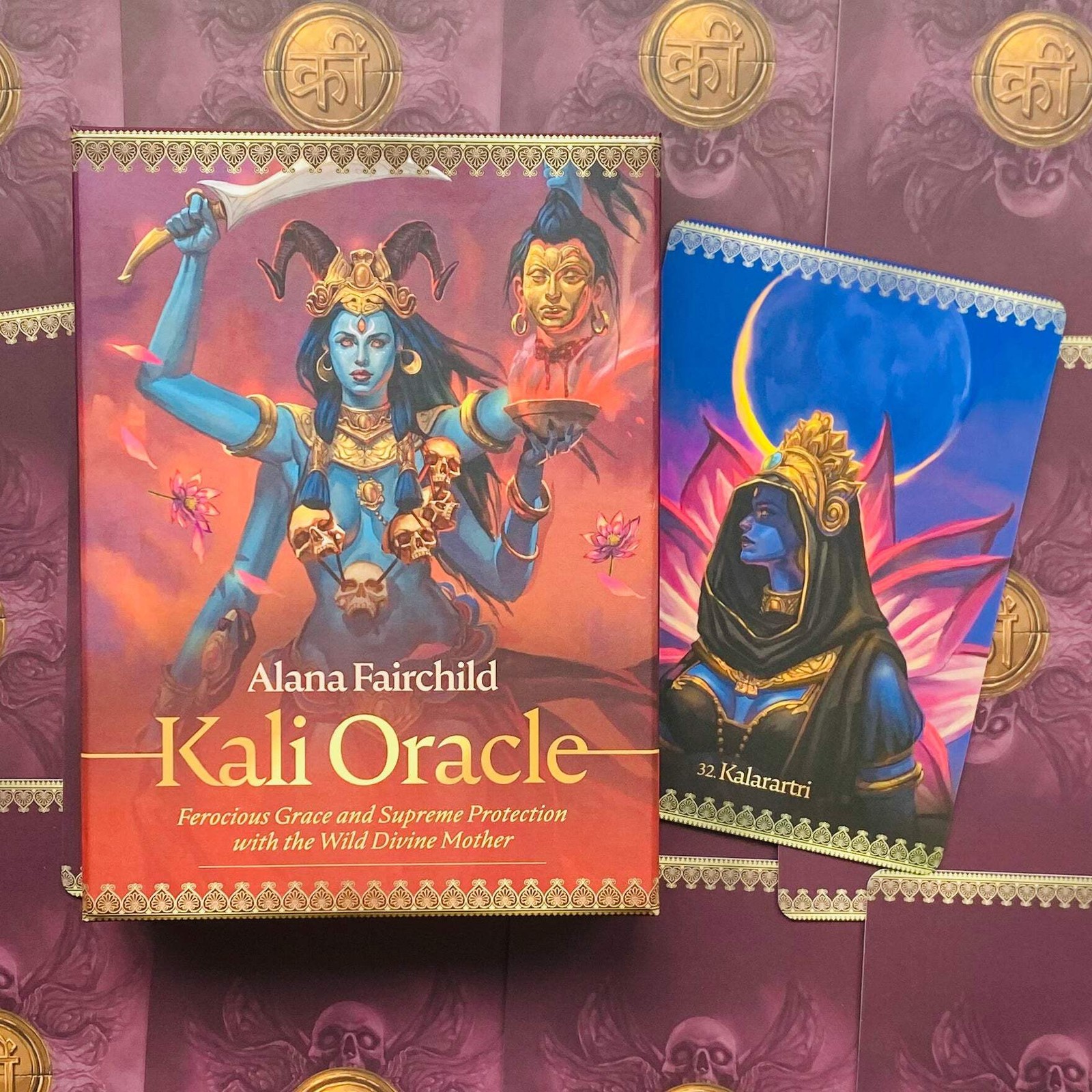 Kali Oracle Cards Deck & Guidebook by Alana Fairchild Blue Angel