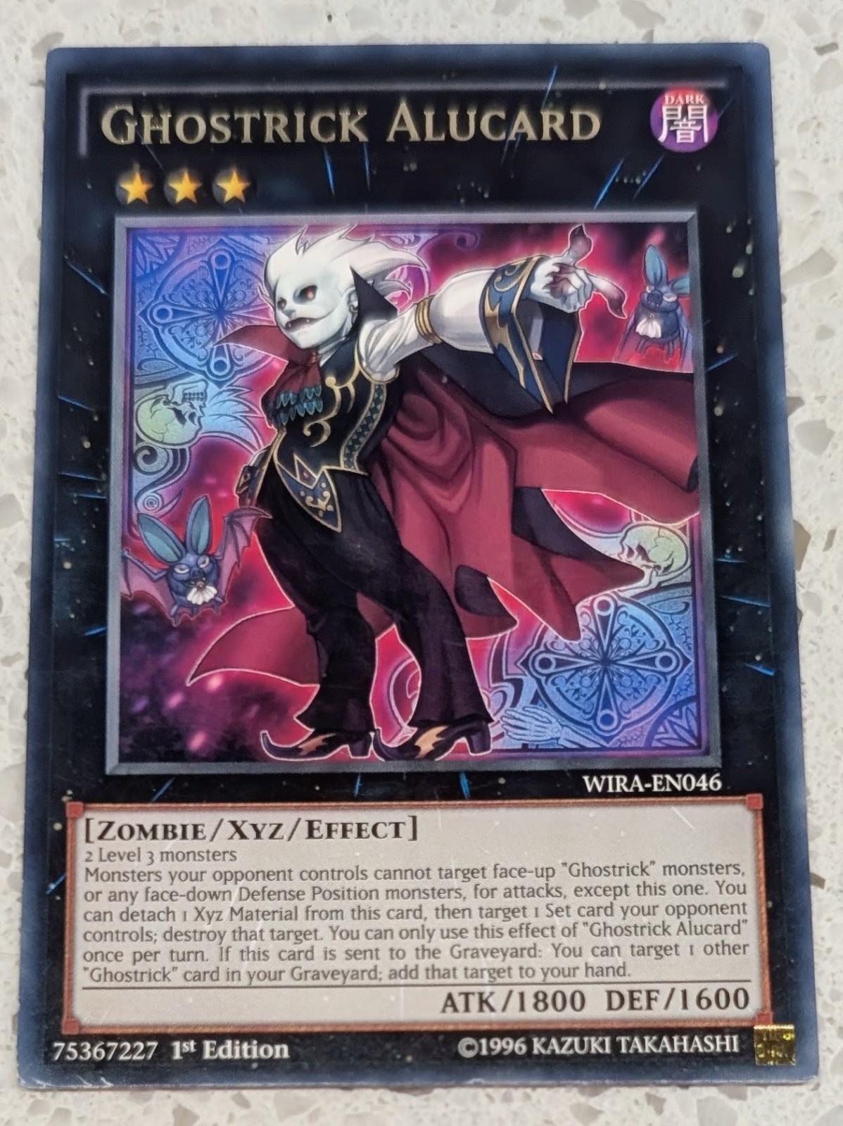 Ghostrick Alucard WIRA-EN046 - Rare - NM YuGiOh