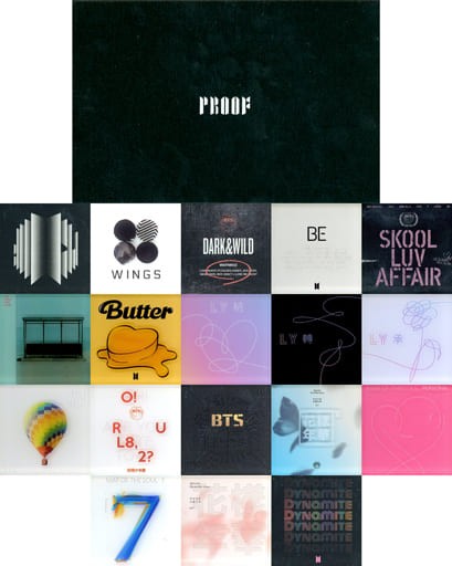 BTS Bangtan Boys Album Magnet Collection CD Proof Memorial Goods