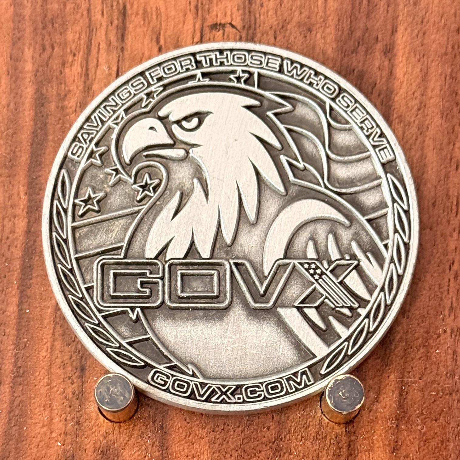 NHRA 75th Championship Drag Racing GOVX Eagle Challenge Coin  M#17