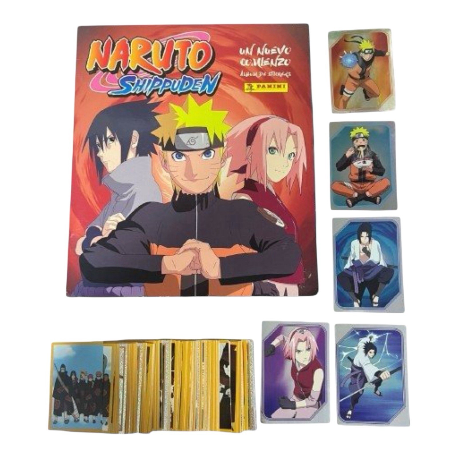 Naruto Shippuden Vol. 2 Album + 186 Stickers Set 2023 Panini Itachi Español