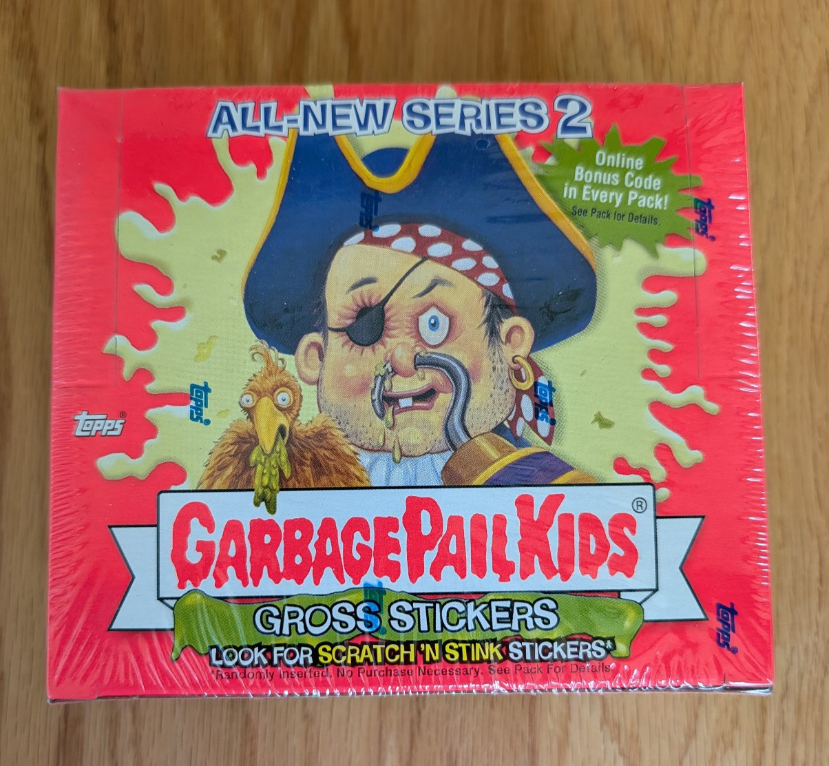2004 Topps Garbage Pail Kids All New Series 2 *SEALED* Retail Box 36 Packs