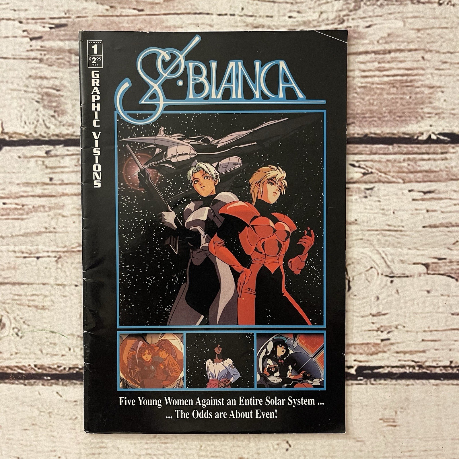 Sol Bianca #1 Graphic Visions 1994| Based on NEC Avenue Video I Hard to Find