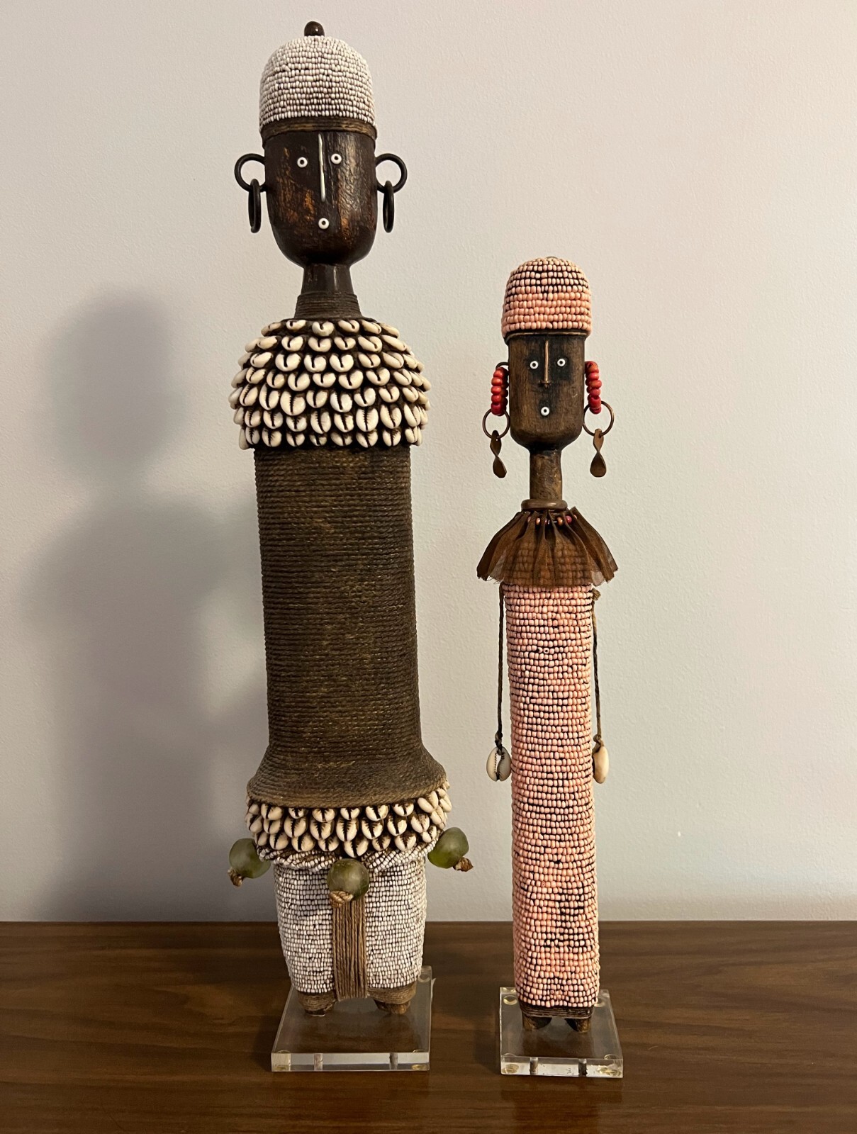 Namji Namchi African Fertility Doll Pair Cameroon 16