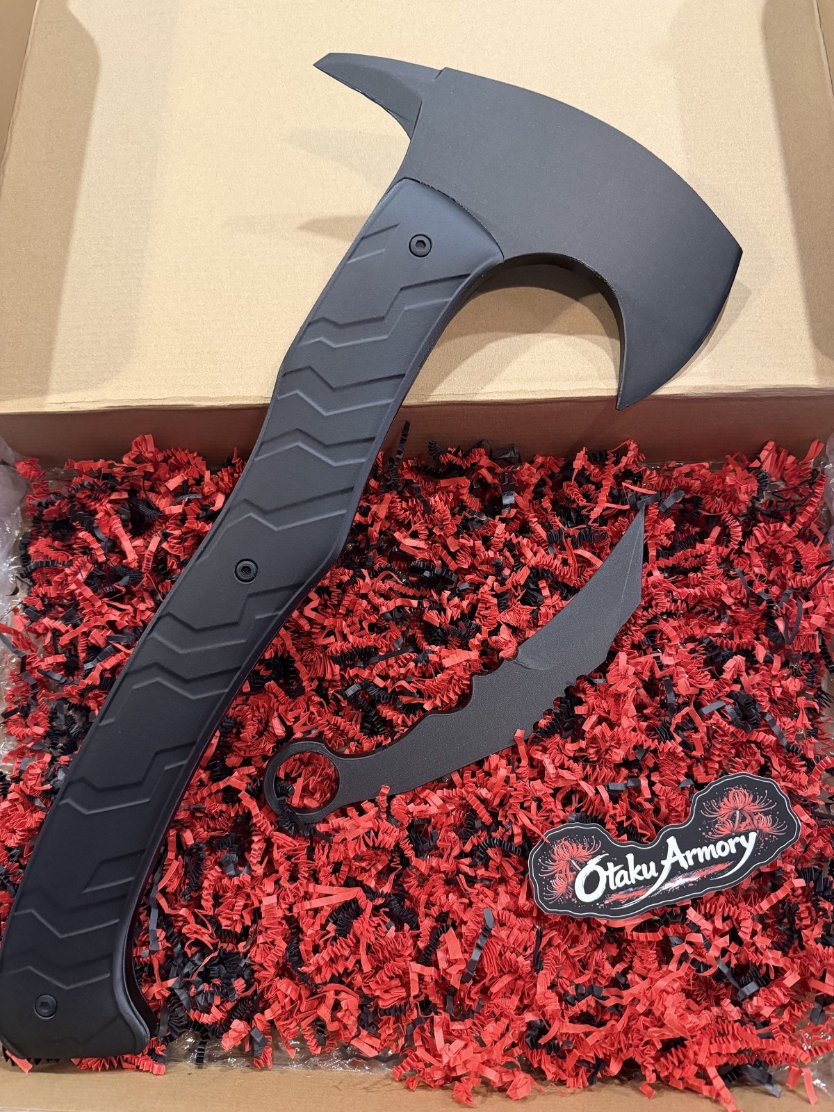 Resident Evil Hatchet Prop Kit | HUNK Mortal Edge + Claw Knife Combo