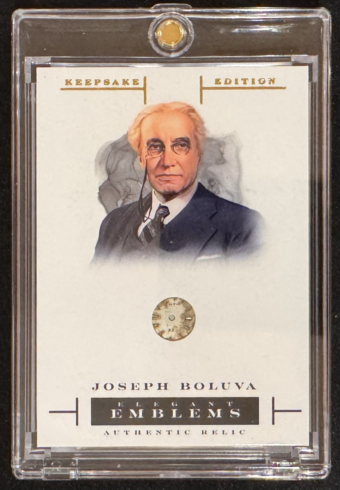 2023 Super Break Keepsake Edition Joseph Boluva Authentic Relic Watch Dial