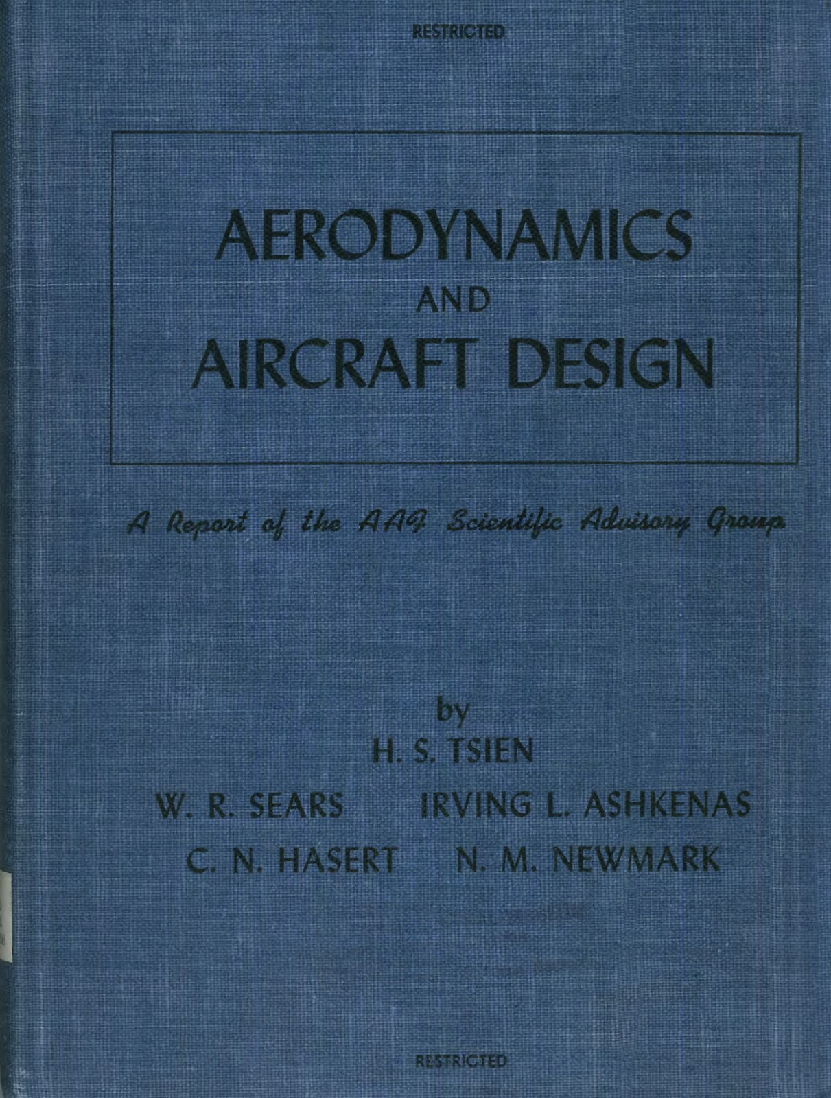 123 Page 1946 Aerodynamics & Aircraft Design Wright Field Dayton Ohio Book on CD