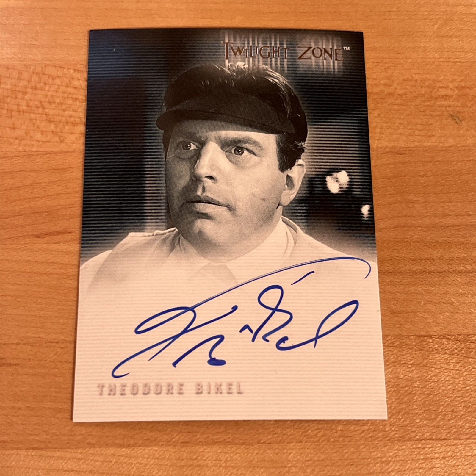 2000 Rittenhouse Twilight Zone The Next Dimension Theodore Bikel Auto A-30