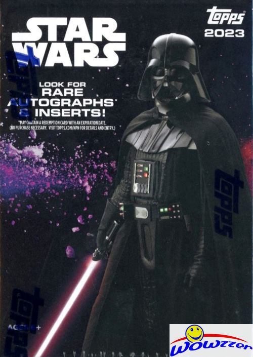 2023 Topps Star Wars FLAGSHIP EXCLUSIVE Factory Sealed Blaster Box-GOLD PARALLEL