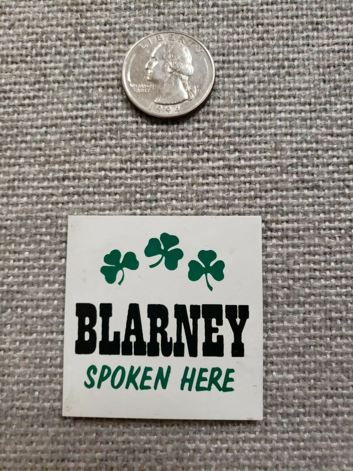 Blarney Spoken Here Refrigerator Magnet