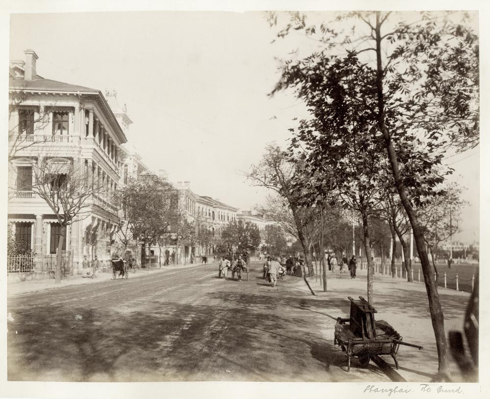 c.1880's PHOTO CHINA - SHANGHAI BUND