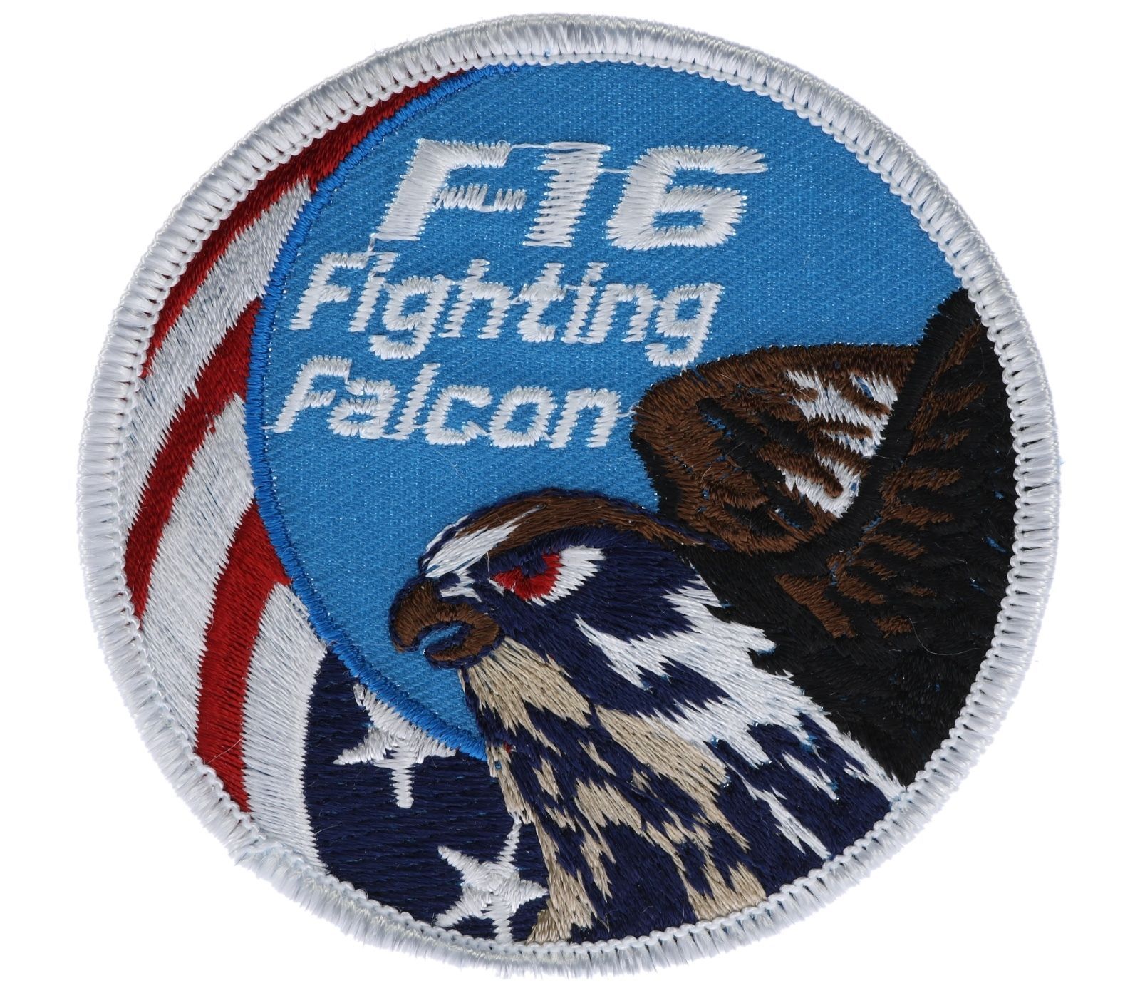 US Air Force F-16 Fighting Falcon Jet Plane 3 inch patch F2D6A
