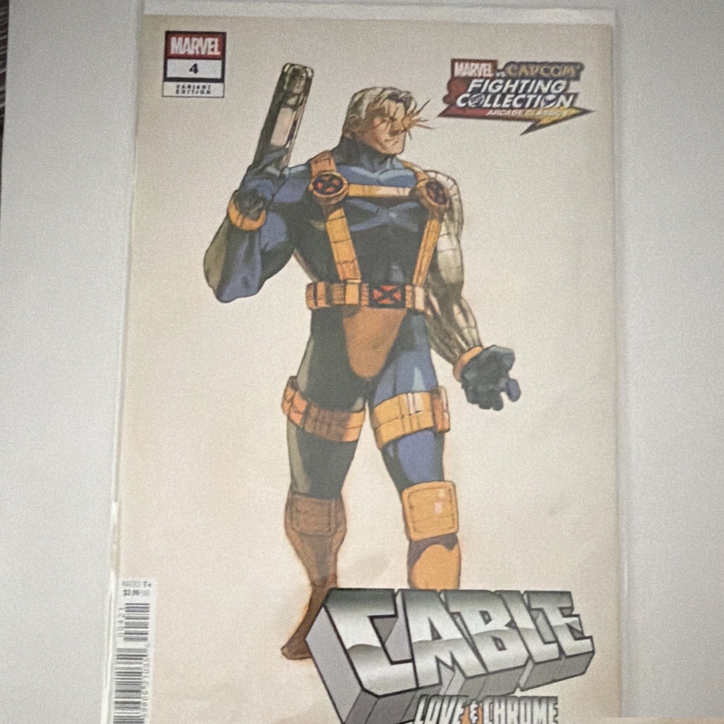 Cable: Love & Chrome #4 Marvel vs Capcom