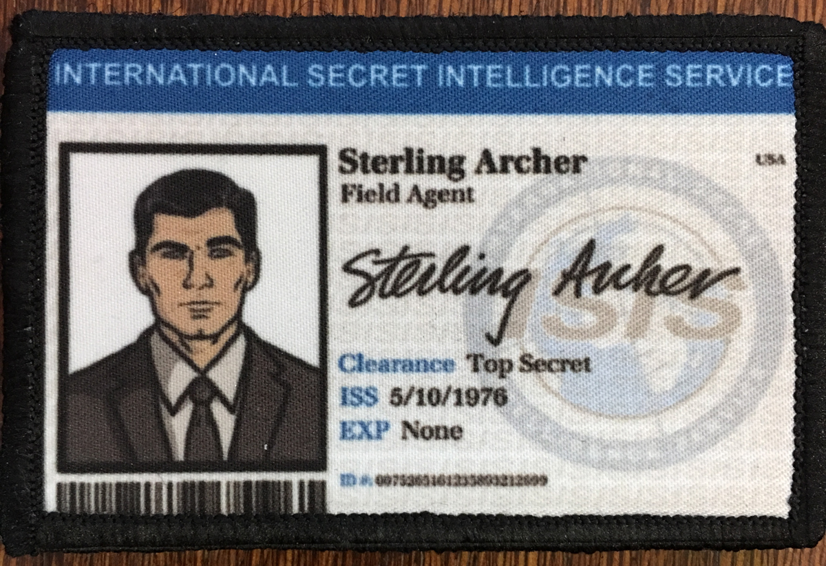 Archer ID Badge Morale Patch