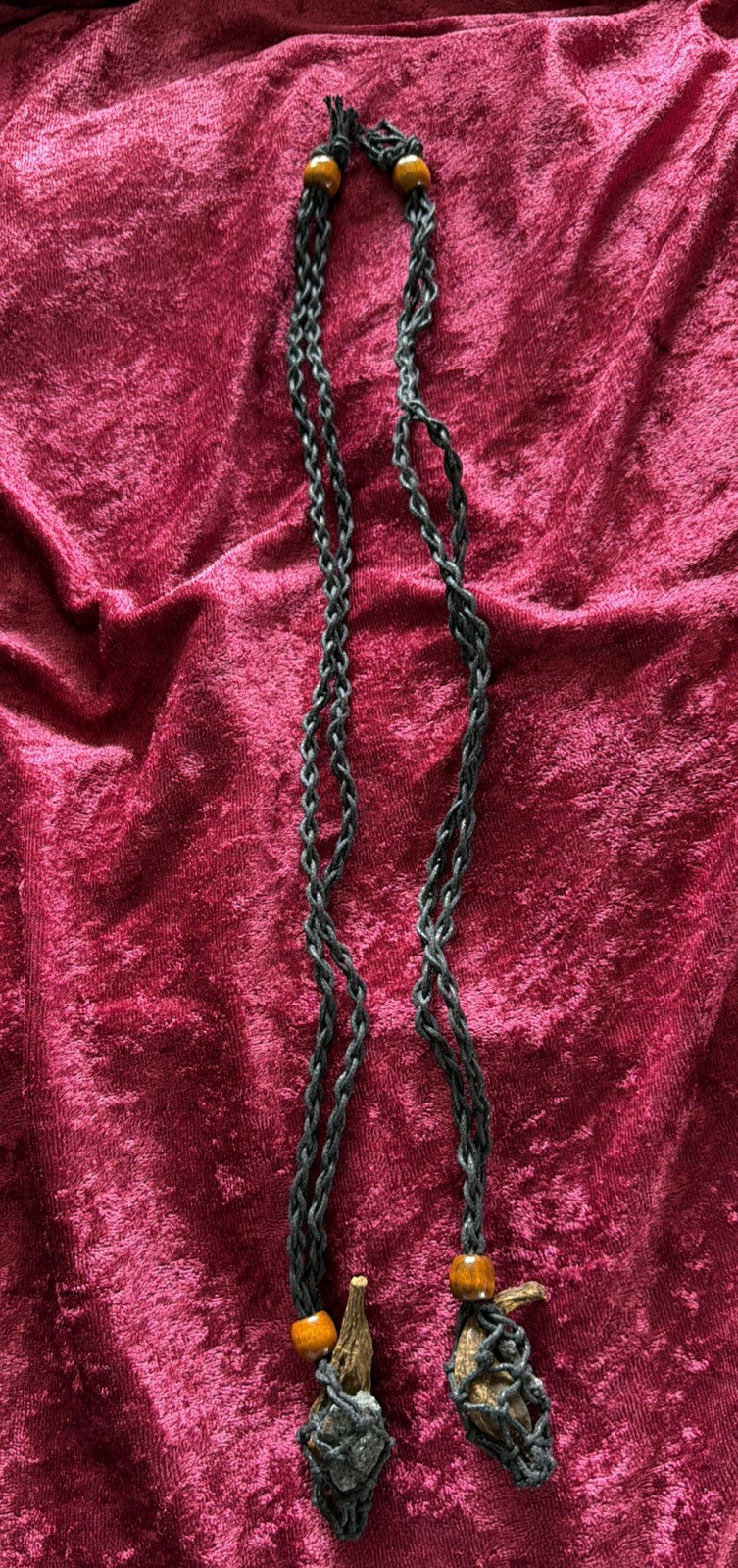 High John the Conqueror Lodestone Necklace