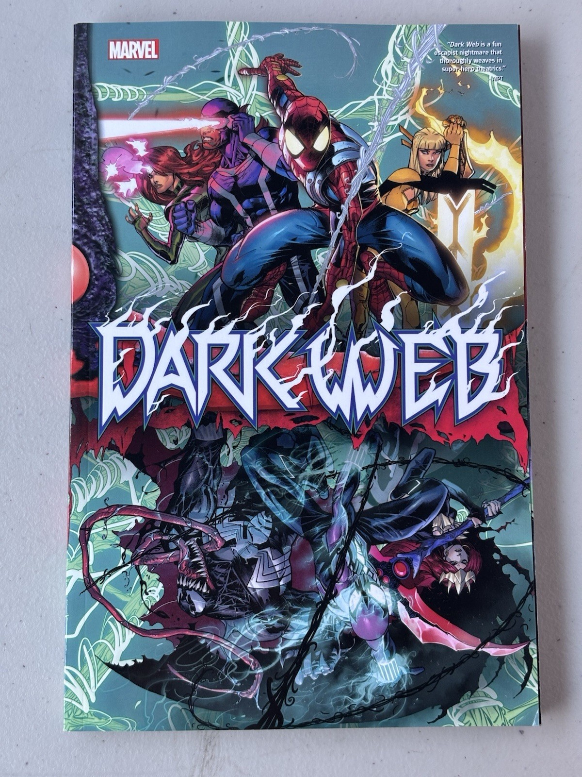 Dark Web by Zeb Wells Spider-Man X-Men Chasm Goblin Queen Marvel Comics TPB