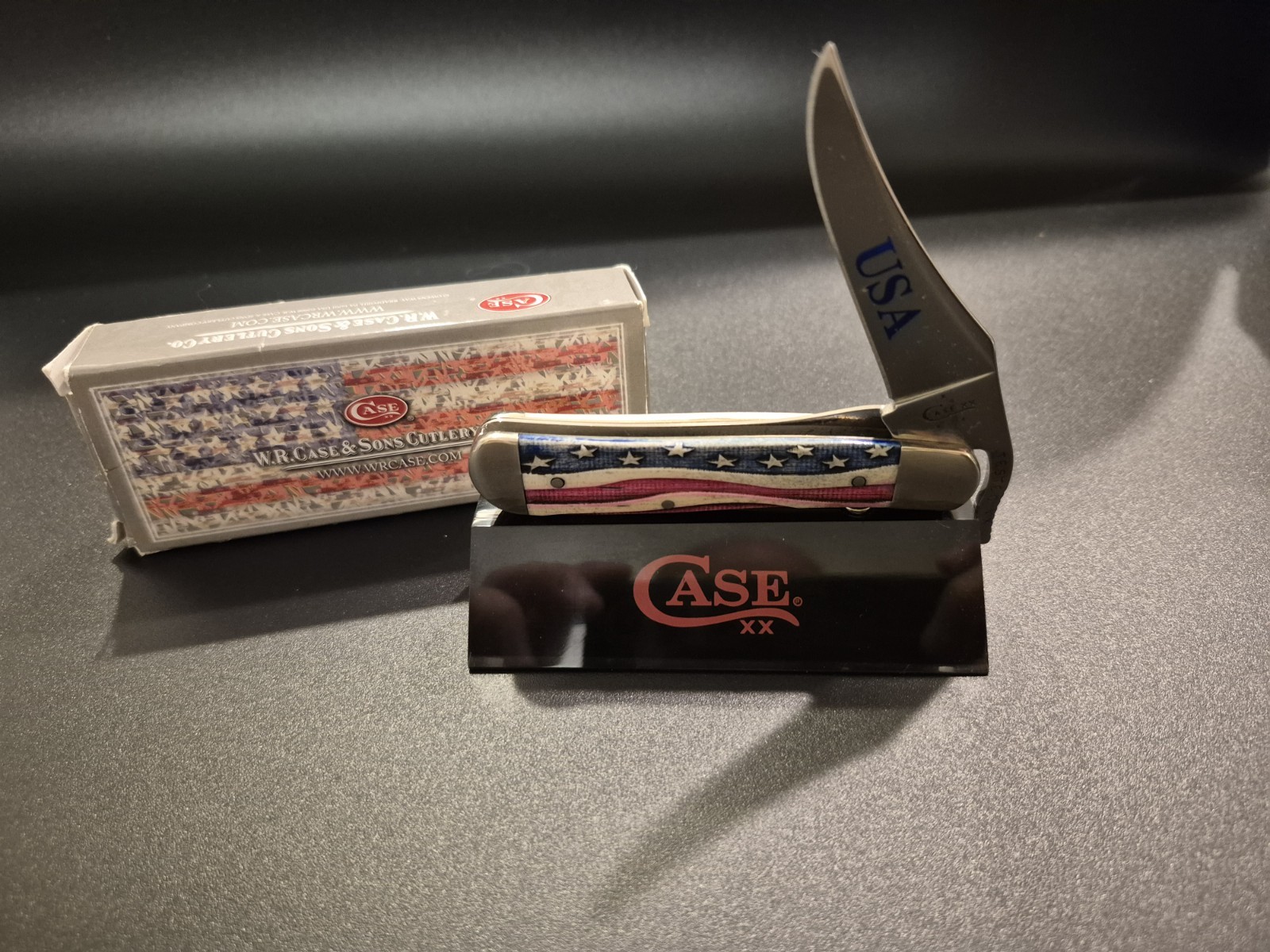 CASE XX RUSSLOCK STAR SPANGLED PATTERN