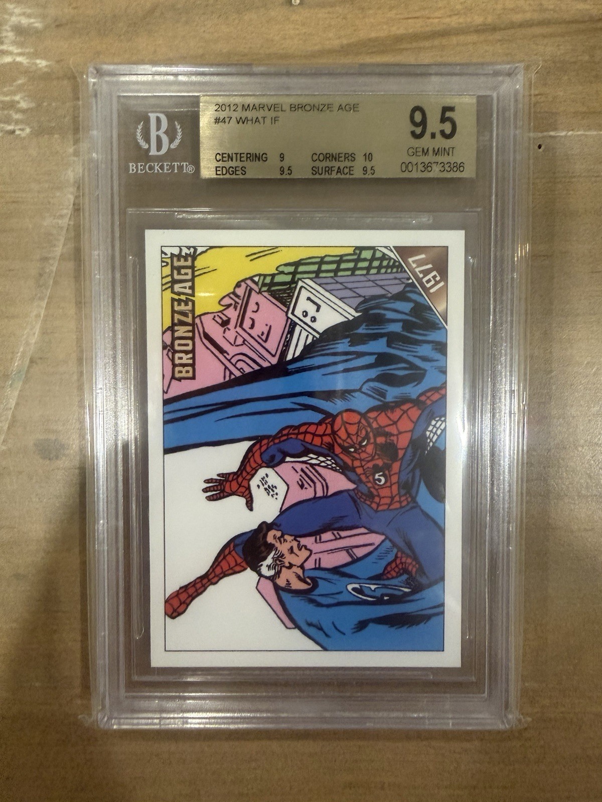 Spider-Man Gem Mint “Fantastic 5” 2012 Marvel Bronze Age BGS 9.5 Card LOW POP.