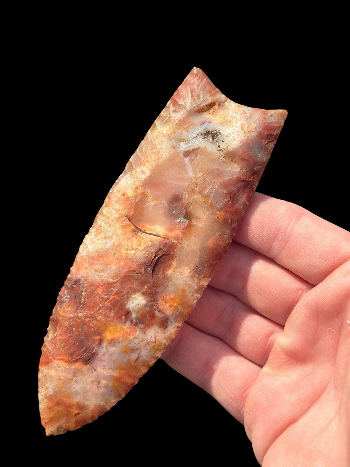 5 3/8” Clovis Point,  Indian Artifact, Arrowheads
