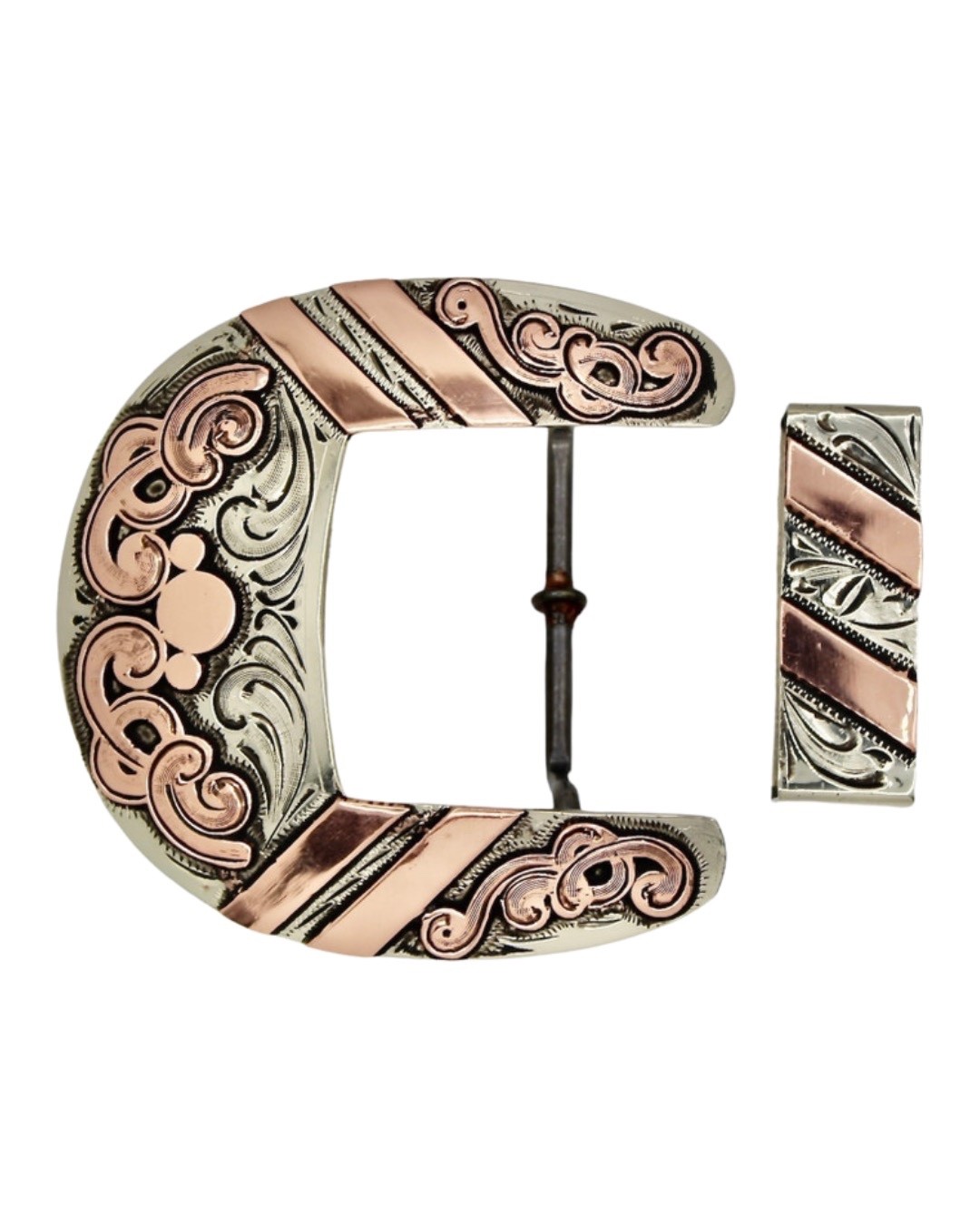Western Ranger Belt Buckle- Conroe Western Scroll Ranger