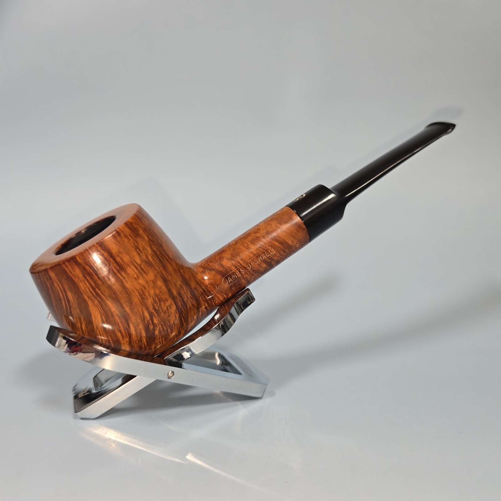 James Upshall P Tilshead Handmade Smooth Estate Briar Pipe