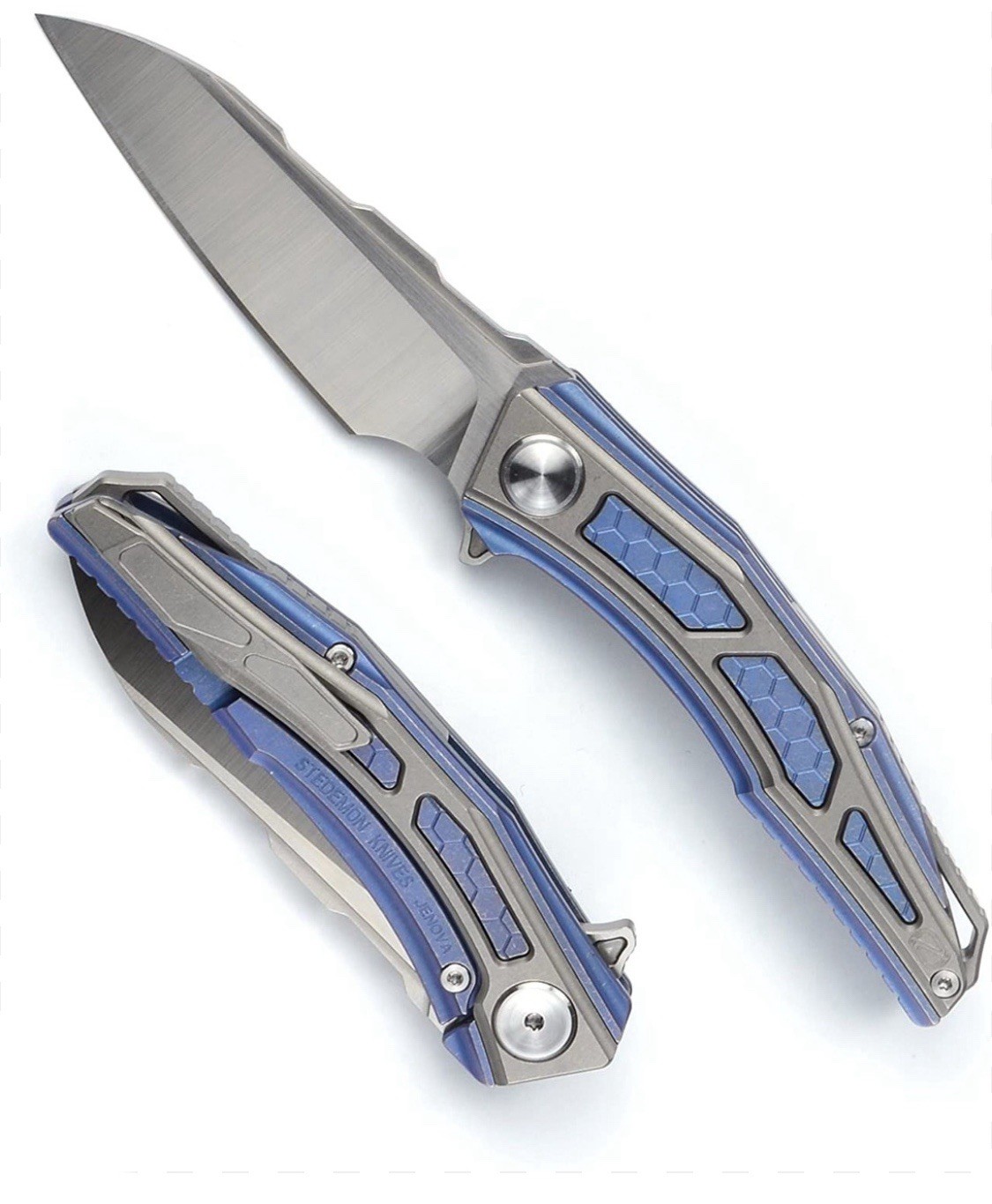  Stedemon Jenova 2018 Titanium Frame Lock Knife CTS-204P – Discontinued – Unused