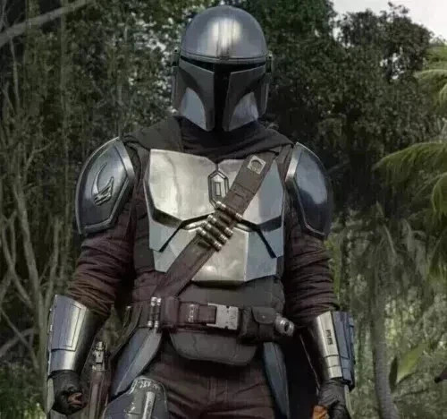 Mandalorian Silver Full Armor Suit | Wearable Star Wars Cosplay Metal Costume
