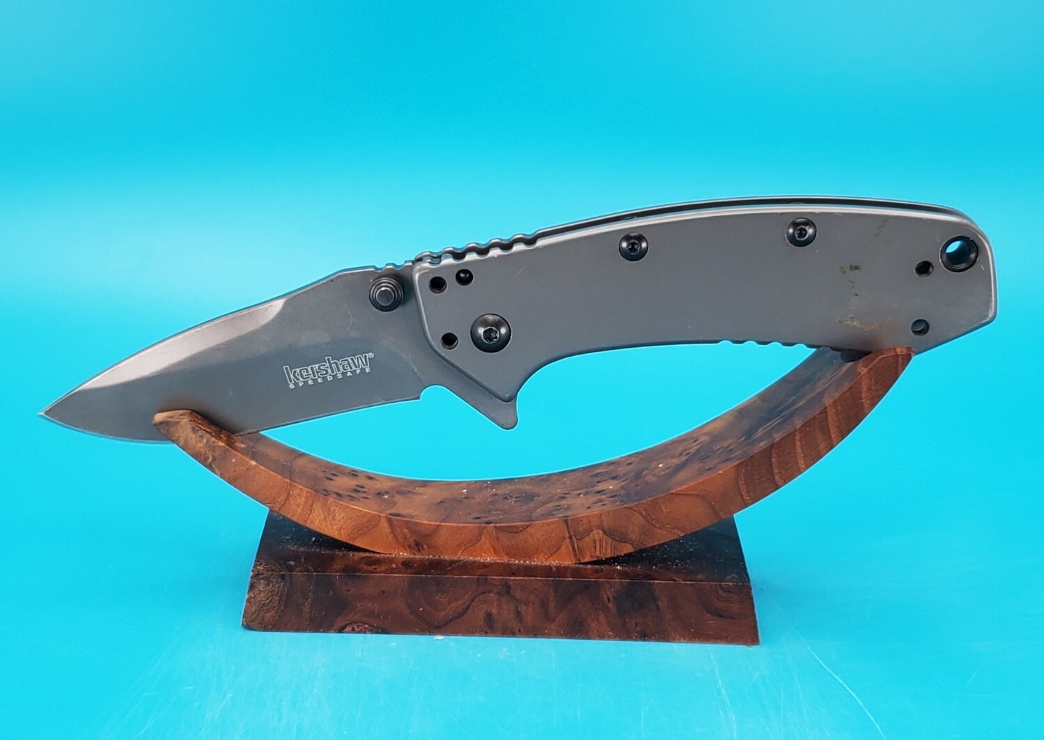 Kershaw A/O Cryo 1555TI Folding Pocket Knife Well Maintained