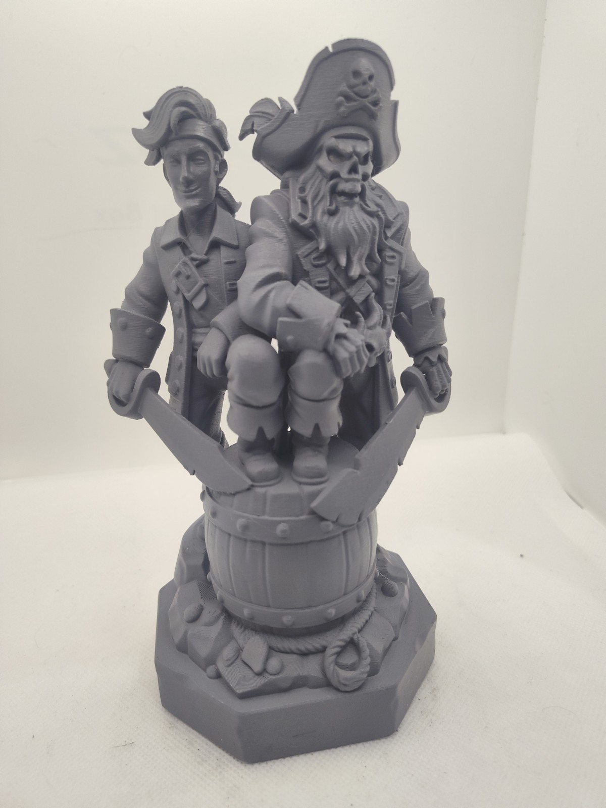Bust Statue Fan Art Of Monkey Island Tribute Guybrush LeChuck