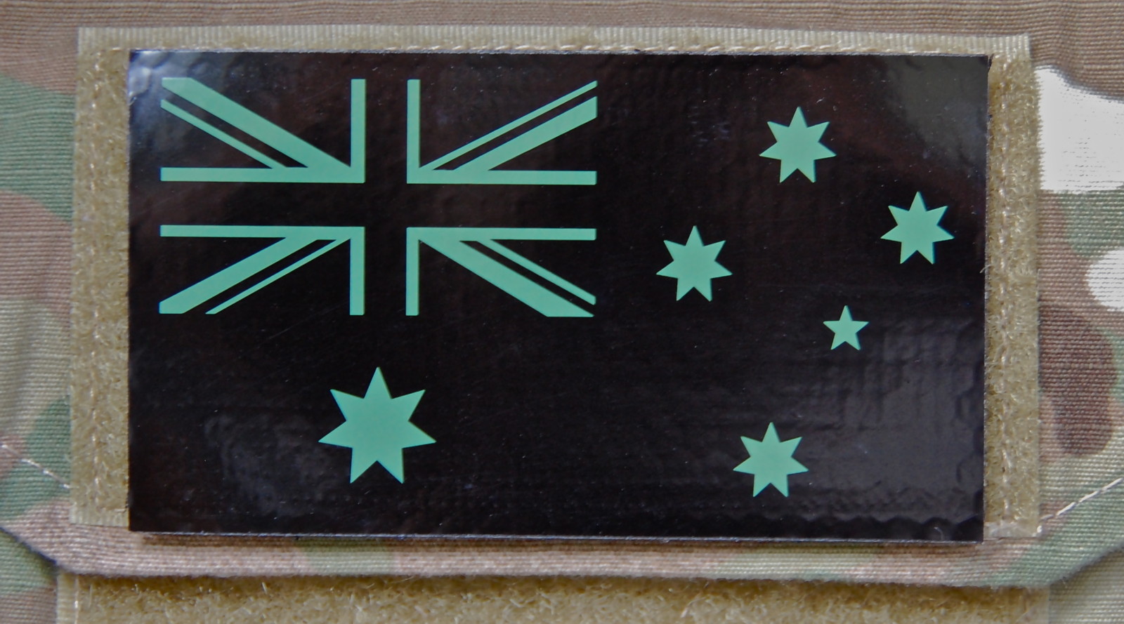 Australian IR Flag Patch Task Force 66 SOTG SASR 2 Commando Infrared Flag Patch
