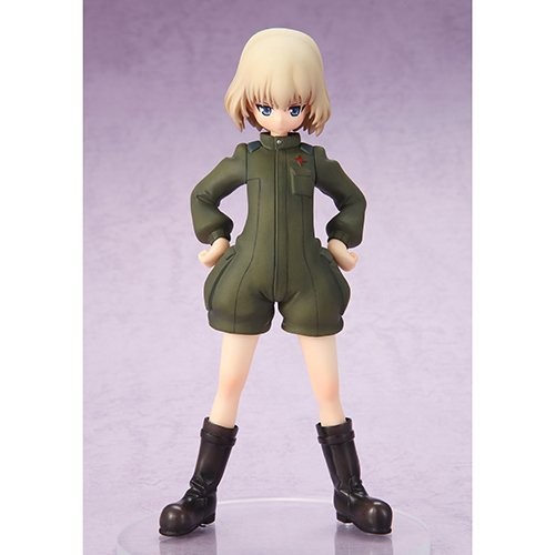 Girls und Panzer COMMANDER GIRLS COLLECTION Katyusha 1/8 Scale ABS PVC Figure