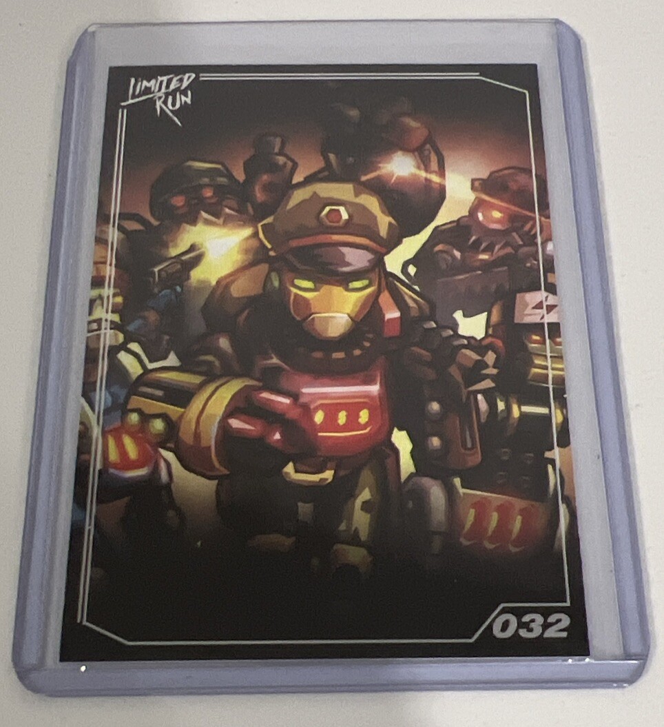 032 Limited Run Games SteamWorld Heist 032 Silver Trading Card Series 1