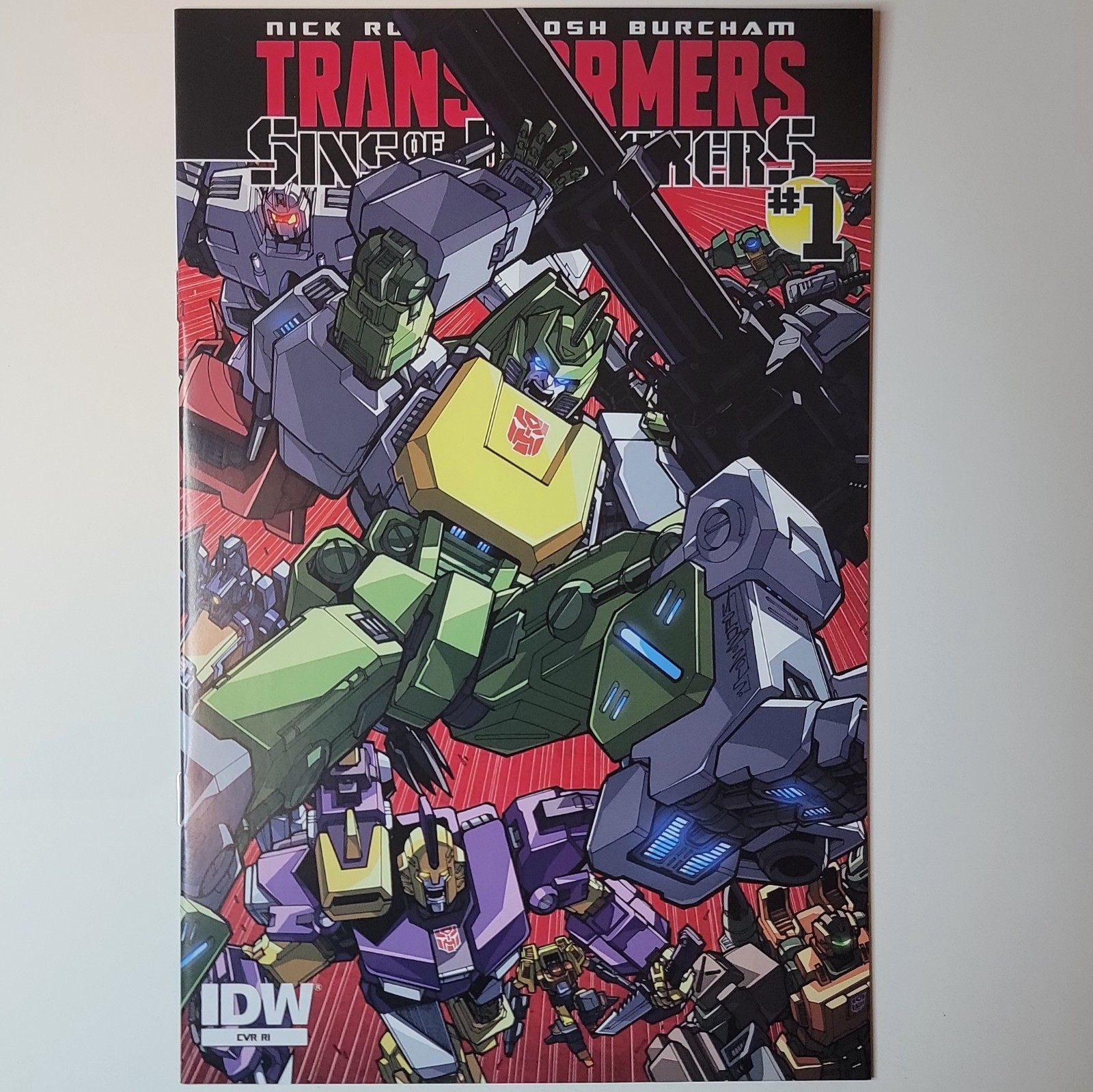 Transformers Sins Of The Wreckers Issue 1 - Retailer Incentive RI