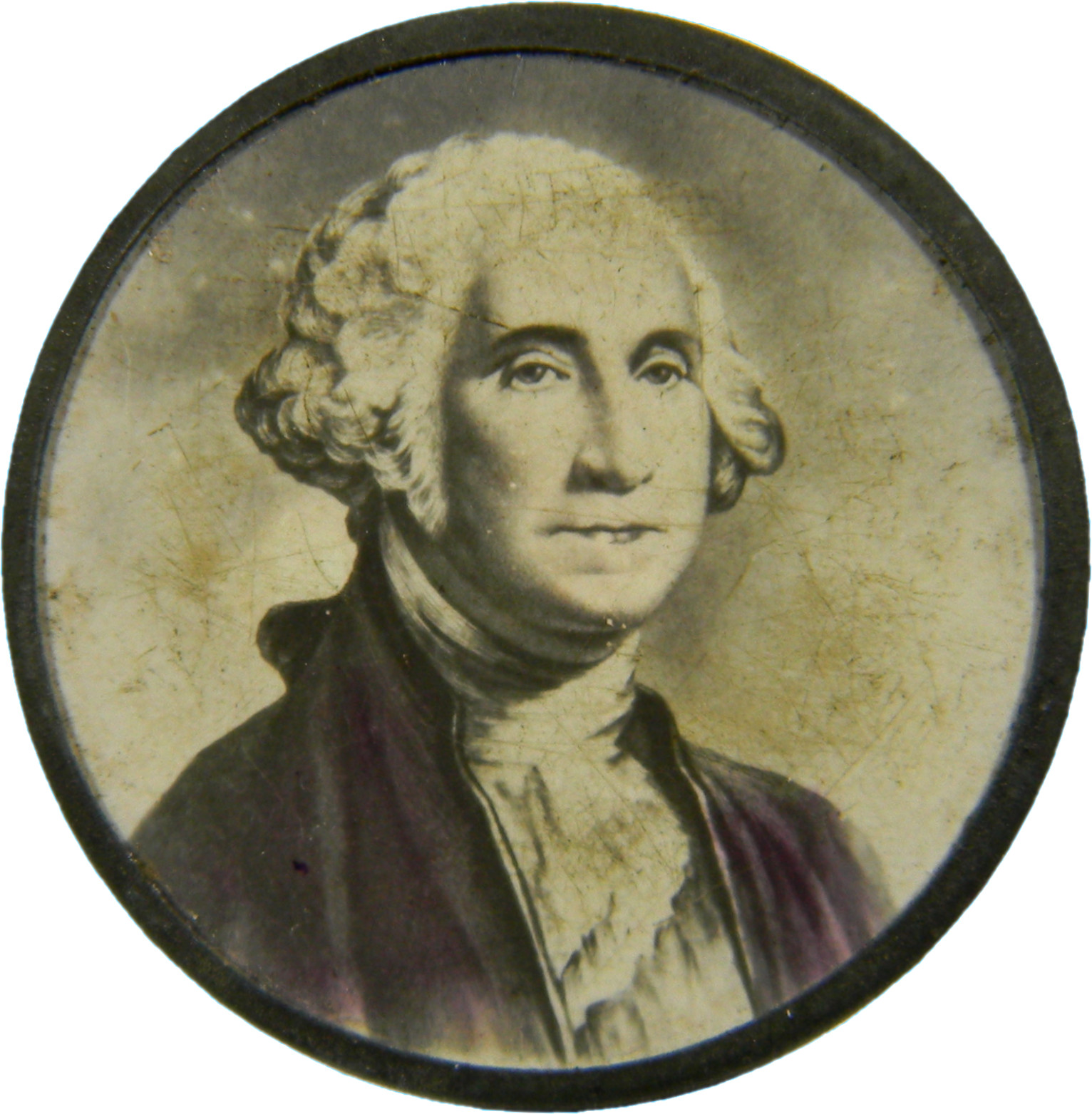 Undated George Washington   Portrait Pin