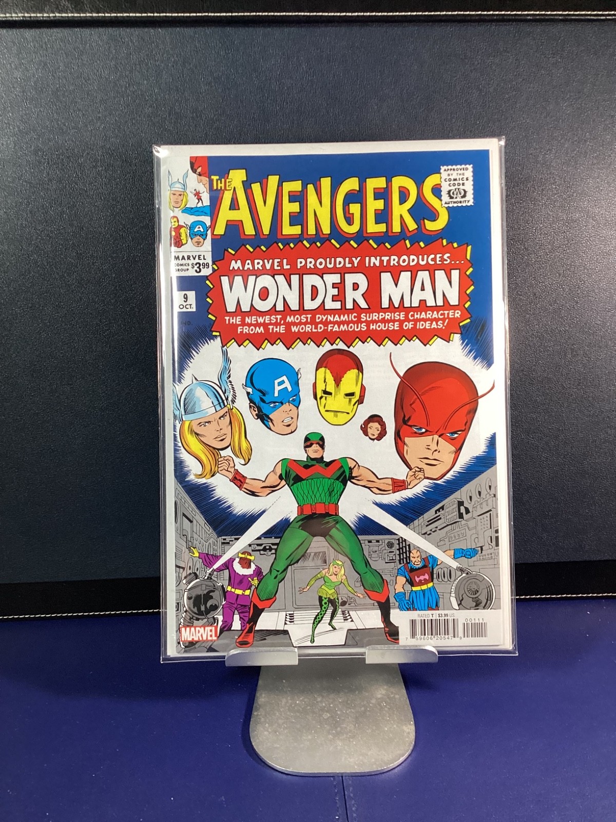 AVENGERS FACSIMILE EDITION #9 NM/MT 9.8 WONDER MAN =MCU 1st APP WONDER MAN