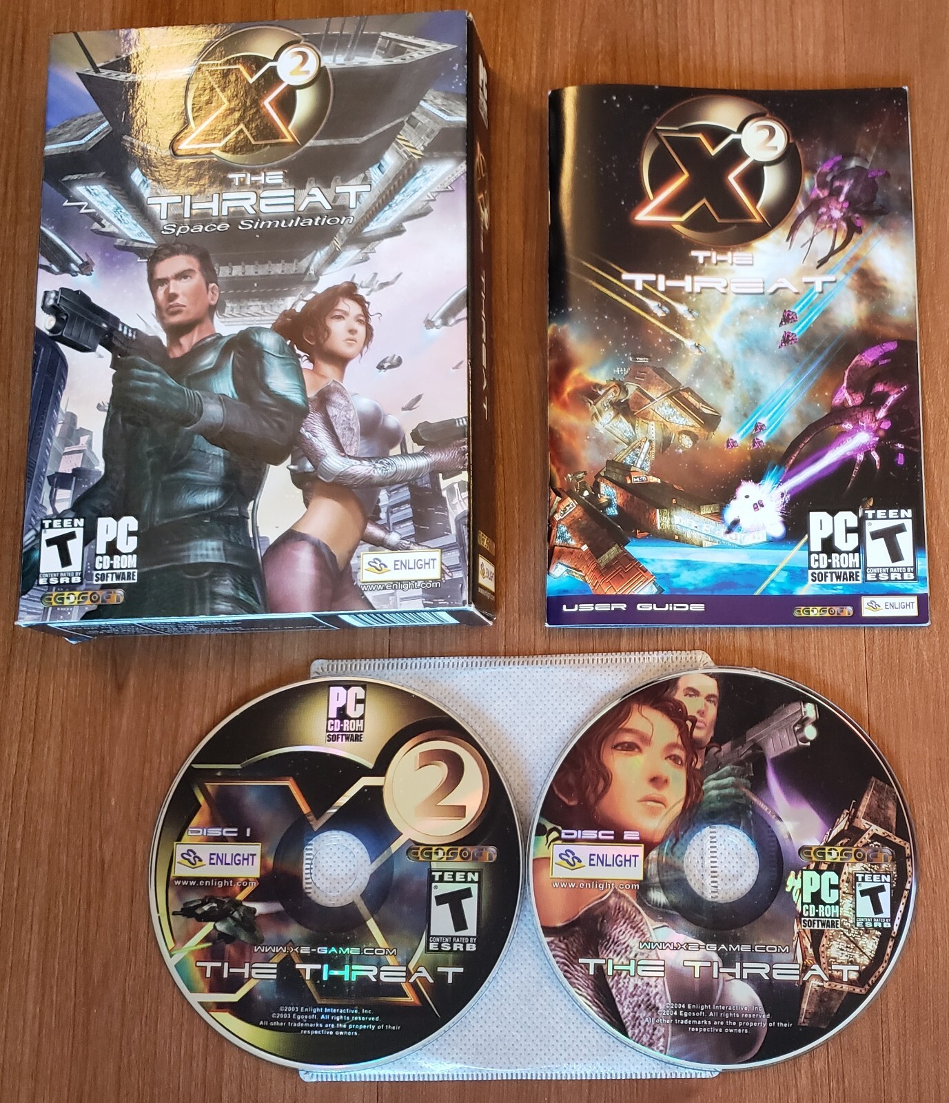 X2: The Threat (PC, 2003) - CIB