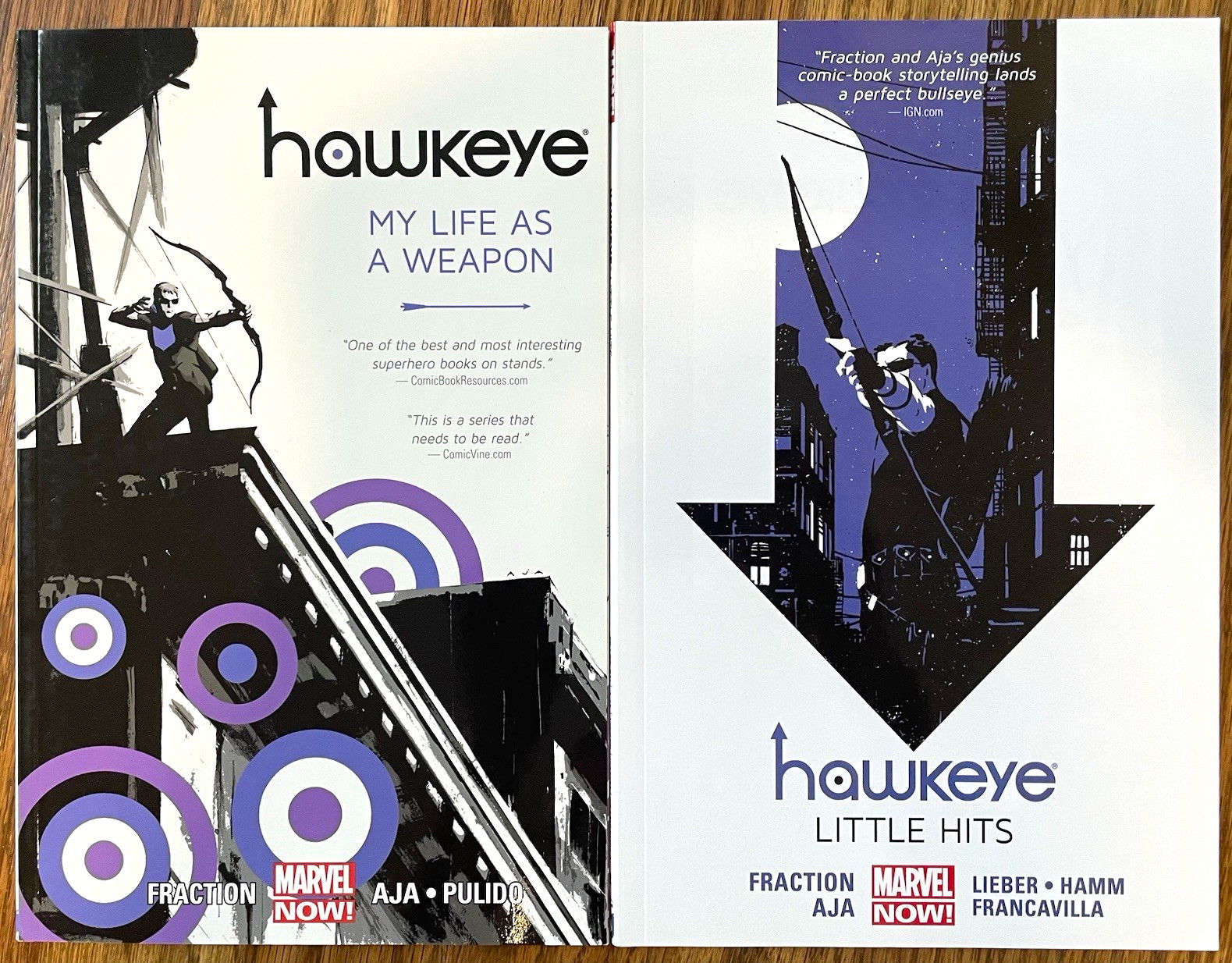 Hawkeye by Matt Fraction TPB Vol 1 & 2: My Life as a Weapon, Little Hits