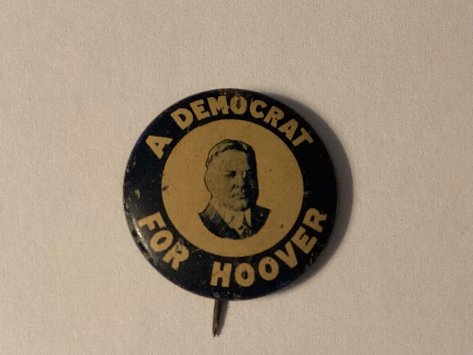 1928 Herbert Hoover Political Campaign Pinback 1 1/8” Button HOO-33