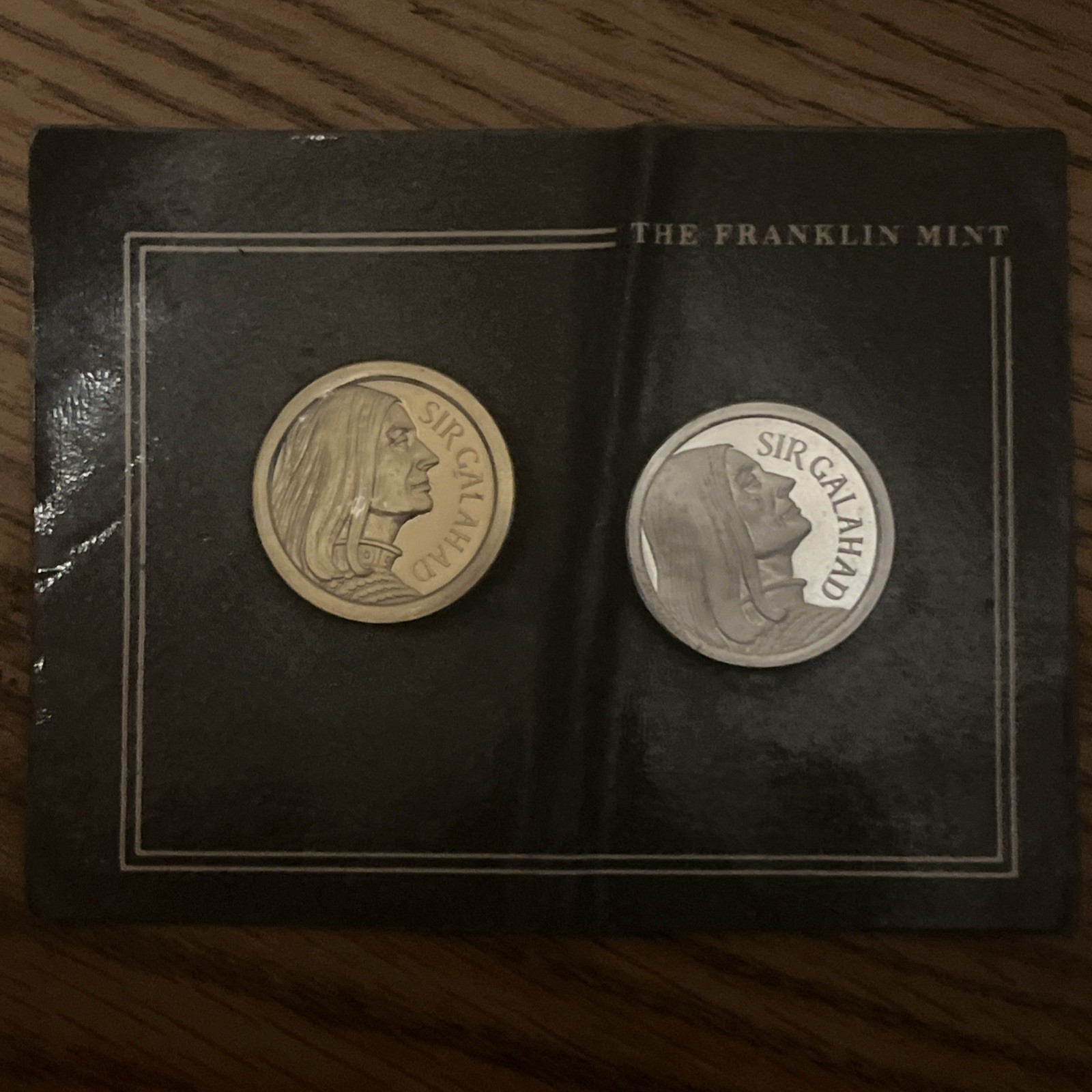 1983 - The Franklin Mint - SIR GALAHAD Game Coins - Still Sealed -Extremely RARE