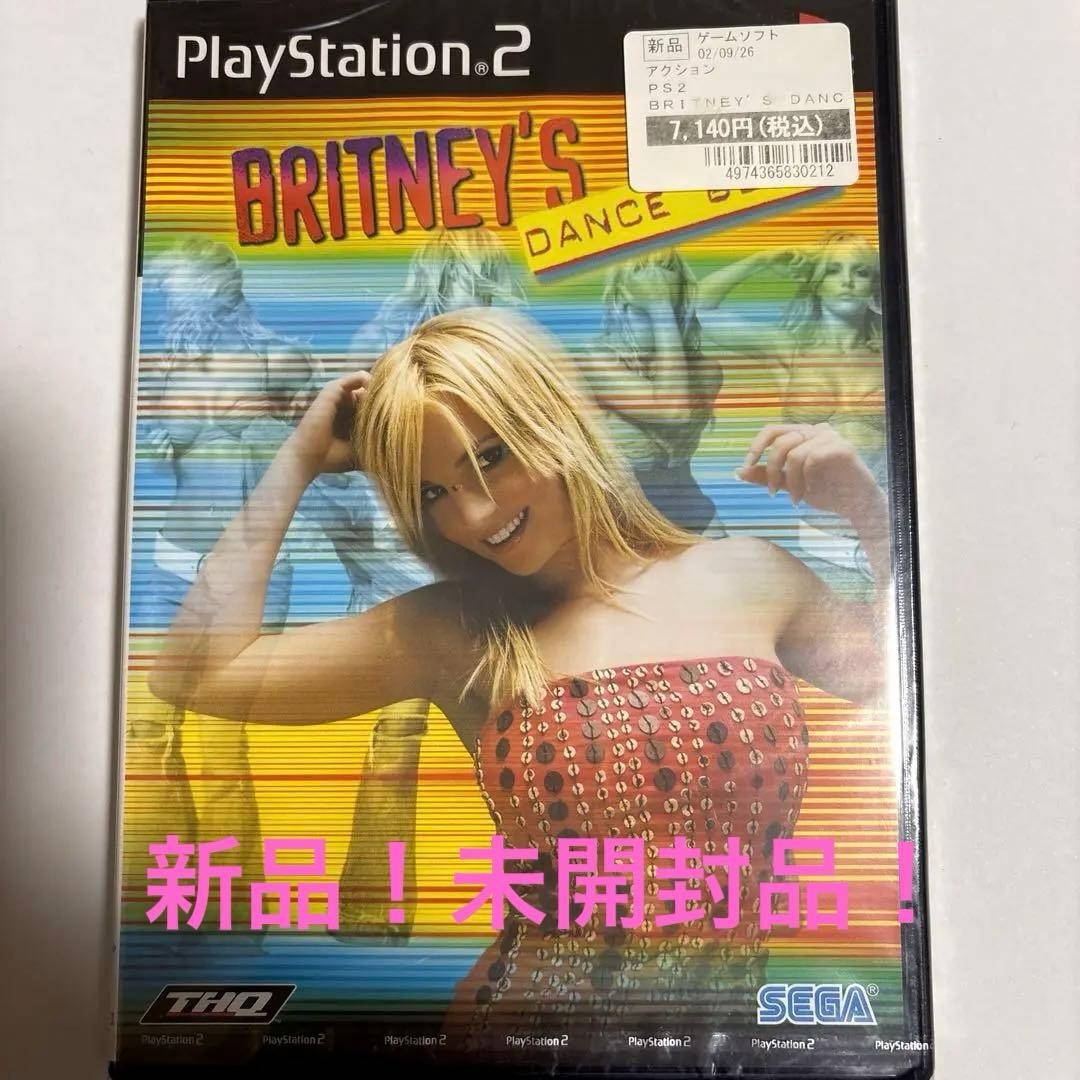 Britney Dance Britney's Dance PS2 A PlayStation 2 game Brand new, still shrink-w