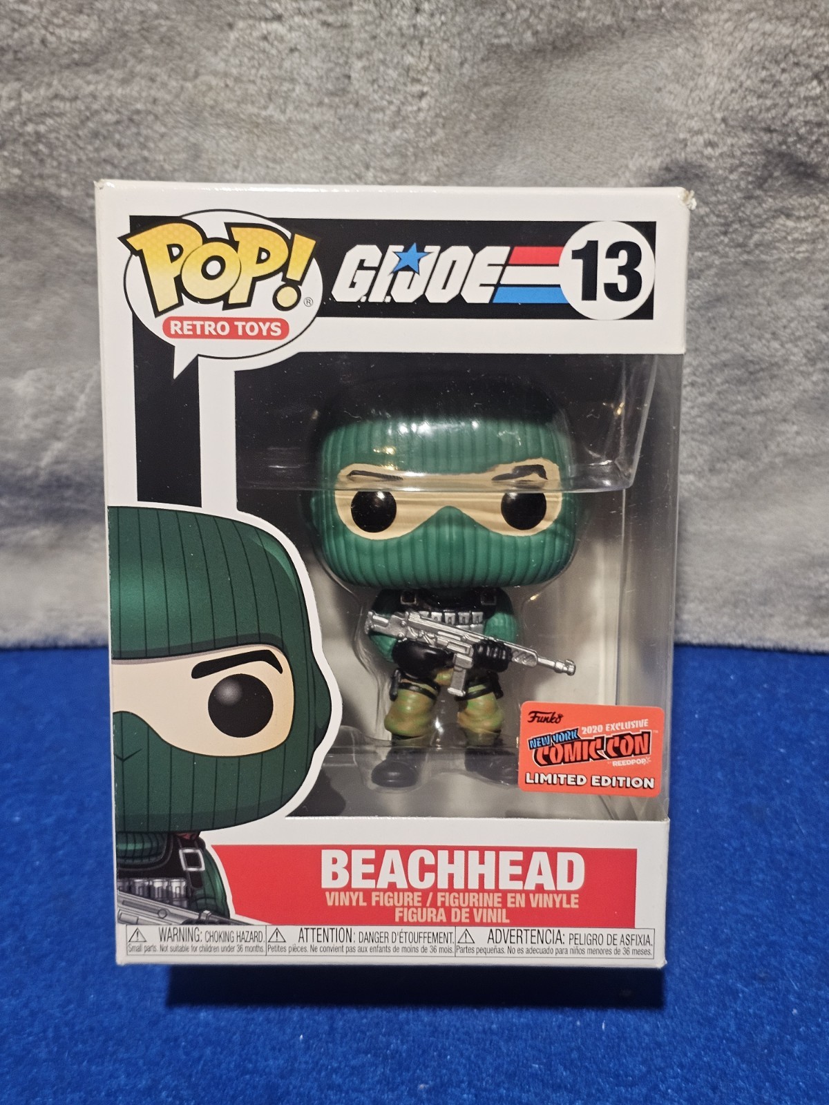 Funko Pop G.I. Joe Beach Head #13 NYCC 2020 Limited Edition Exclusive Vinyl...