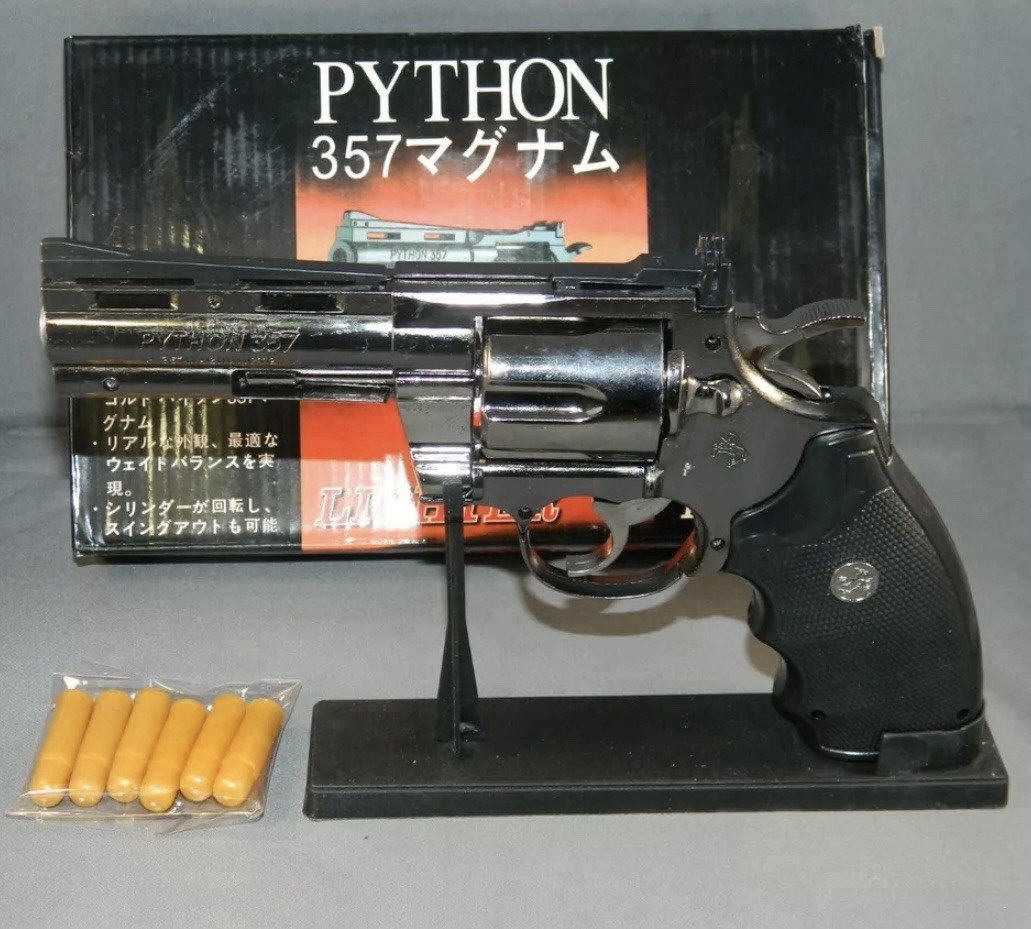 Colt Python 357 Gun Pistol Jet Torch Lighter 1:1 Scale Full Metal Quality Rare