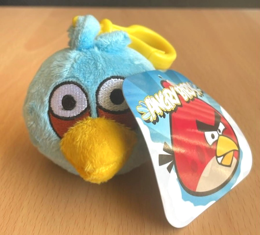Commonwealth Toys 2010 Angry Birds Blue Bird 3\
