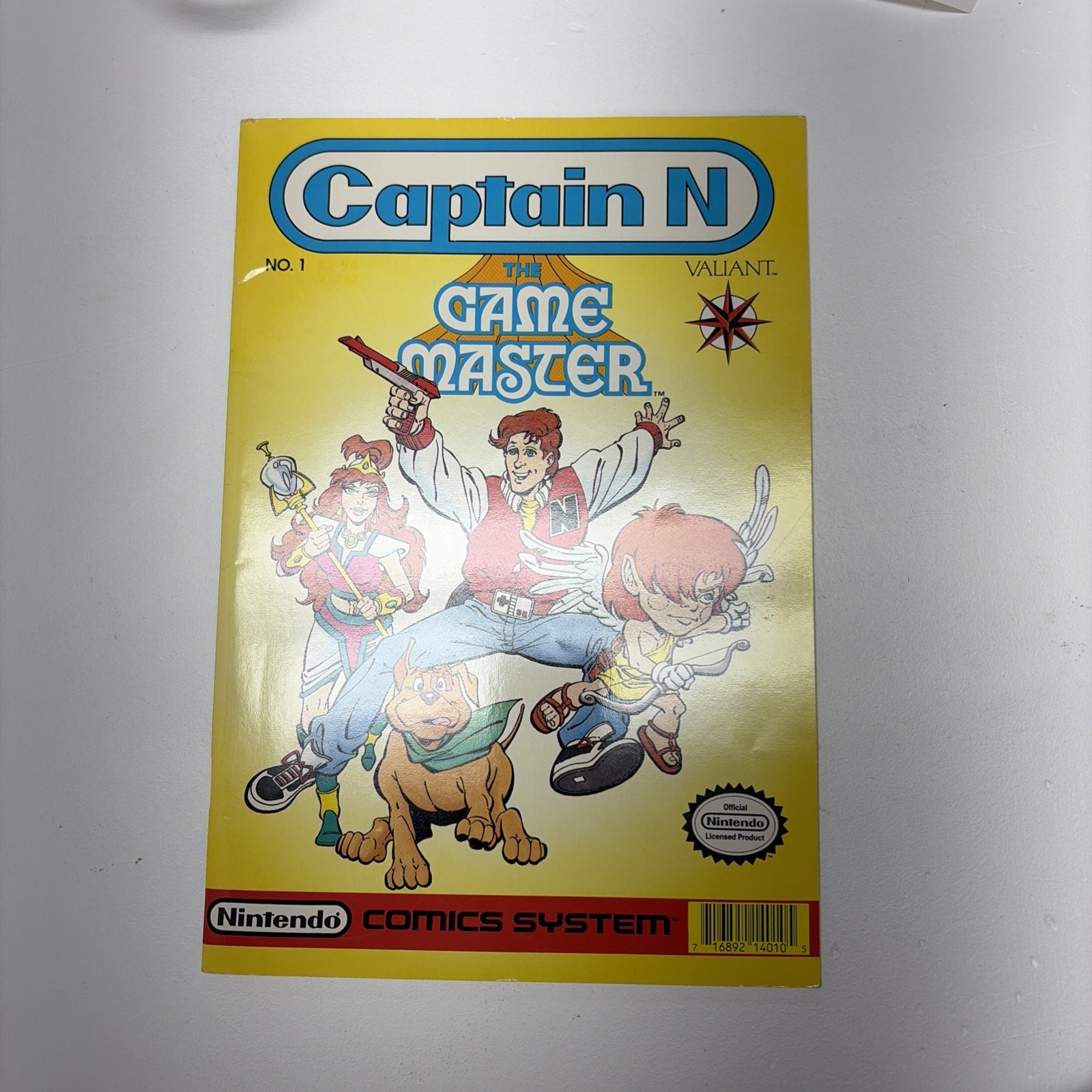 Captain N The Game Master #1 Valiant Comics Nintendo Comics System Comic